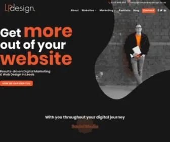Liampedleydesign.co.uk(Web Design Leeds And Digital Marketing) Screenshot