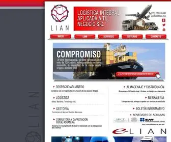 Lian.mx(Despacho aduanero) Screenshot