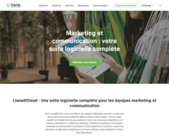 Lianatech.fr(Marketing et communication) Screenshot