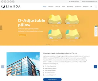 Liandahealth.com(Shenzhen Lianda Technology Industrial Co) Screenshot