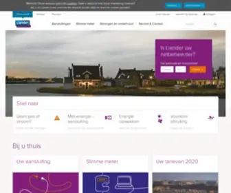 Liander.nl(Bij u thuis) Screenshot