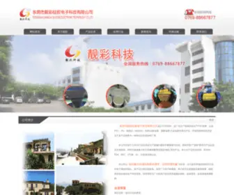 Liangcai168.com(东莞靓彩硅胶电子科技有限公司) Screenshot