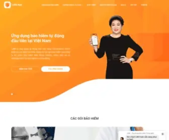 Lianvass.com(Bảo hiểm lian) Screenshot