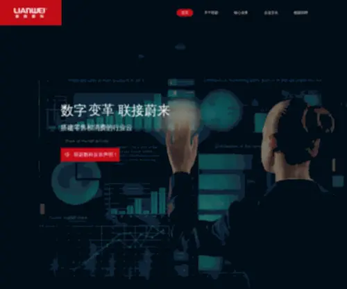 Lianwei.com.cn(上海联蔚数字科技集团股份有限公司) Screenshot