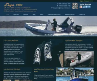 Lianya-Industry.com(Qingdao Lian Ya Boat Co) Screenshot