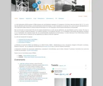 Lias-LAB.fr(LIAS Laboratory) Screenshot