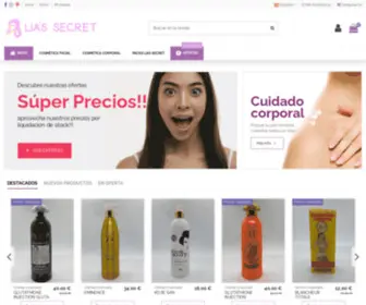 Liassecret.com(Lia´s Secret) Screenshot