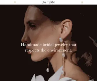 Liaterni.com(Bridal Jewellery Designer Miami) Screenshot