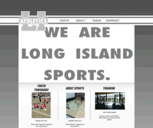 Liathletics.com(We Are Long Island Sports) Screenshot