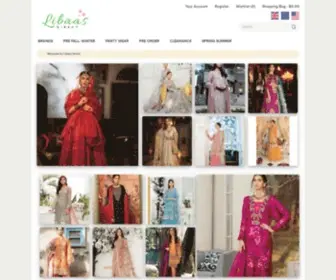 Libaasdirect.com(Pakistani dresses) Screenshot