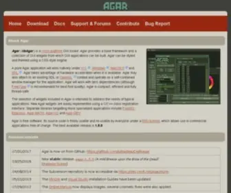 Libagar.org(Agar GUI) Screenshot