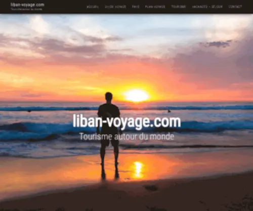 Liban-Voyage.com(Blog voyage et tourisme autour du monde) Screenshot