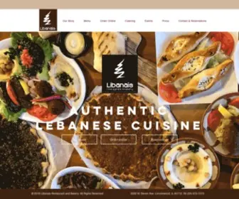 Libanaischicago.com(Libanais Restaurant) Screenshot