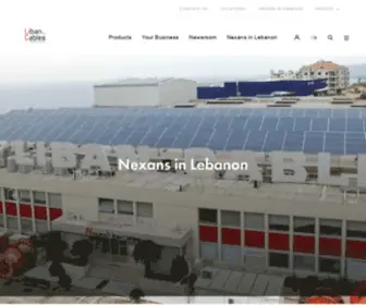 Libancables.com(Liban Cables) Screenshot