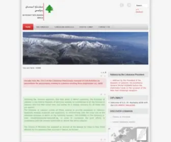 Libanesische-Botschaft.info(START) Screenshot