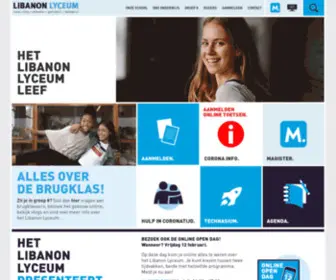 Libanonlyceum.nl(Libanon Lyceum) Screenshot