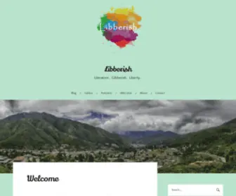 Libberish.net(Literature… Gibberish… Liberty…) Screenshot