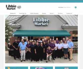 Libbiemarket.com(Grocery Store) Screenshot