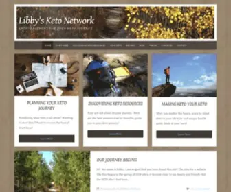 Libbysketonetwork.com(Libby's Keto Network Encouragement for YOUR Keto Journey) Screenshot