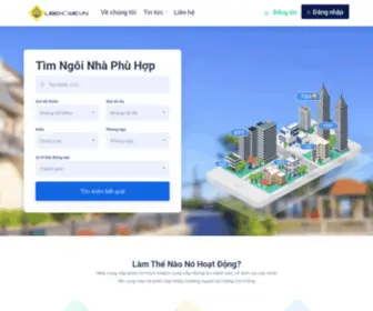 Libehome.tk(Hệ sinh thái dịch vụ bất động sản) Screenshot