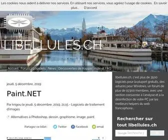 Libellules.ch(Bienvenue sur) Screenshot