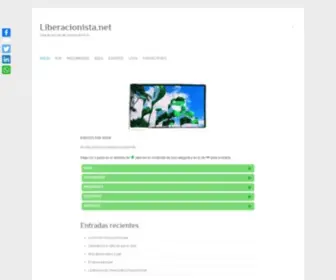 Liberacionista.net(Casa de la Lista de correos del PLN) Screenshot