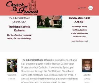 Liberalcatholic.com(Church of St) Screenshot