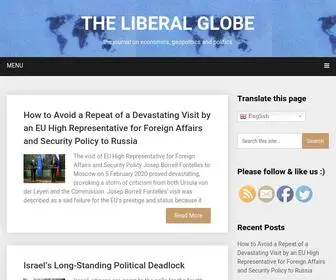 Liberalglobe.com(The journal on economics) Screenshot