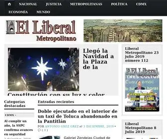 Liberalmetropolitanomx.com(Liberal Metropolitano) Screenshot