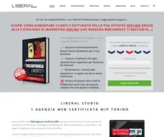 Liberalstudio.it(Web Agency Torino) Screenshot