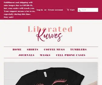 Liberatedkurvesboutique.com(Liberated Kurves Boutique) Screenshot