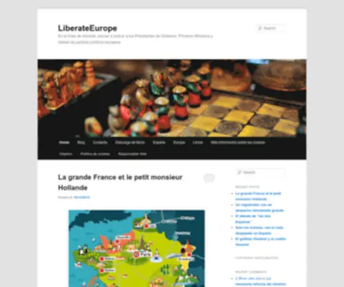 Liberateeurope.com(En la línea de informar) Screenshot