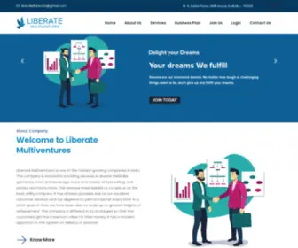 LiberatetheWorld.com(Liberate Multiventures Private Limited) Screenshot