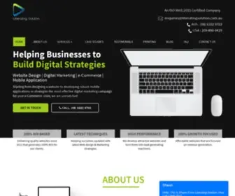 Liberatingsolution.com.au(Custom web design) Screenshot