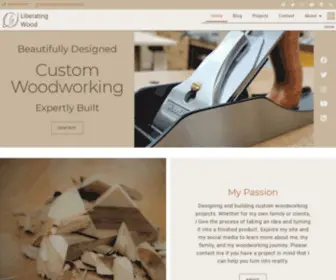 Liberatingwood.com(Liberating Wood) Screenshot