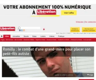 Liberation-Champagne.fr(Journal Libération Champagne) Screenshot