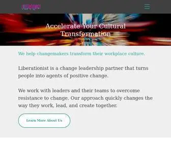 Liberationist.org(Transform Your Company Culture) Screenshot