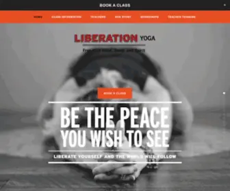 Liberationyoga.com(Liberation Yoga) Screenshot