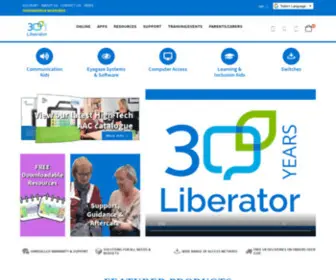 Liberator.co.uk(Liberator Ltd) Screenshot