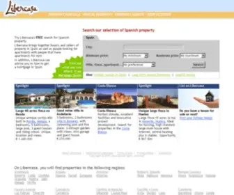 Libercasa.co.uk(Property Spain) Screenshot