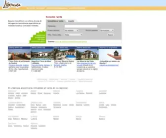 Libercasa.com(Guia inmobiliaria Español) Screenshot