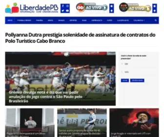 Liberdadepb.com.br(Informação Com Credibilidade LIBERDADE PB) Screenshot