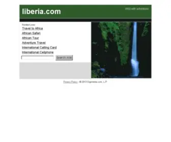 Liberia.com(Liberia) Screenshot