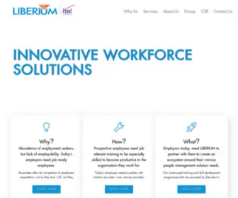 LiberiumGlobal.com(Liberium Resources Private Limited) Screenshot