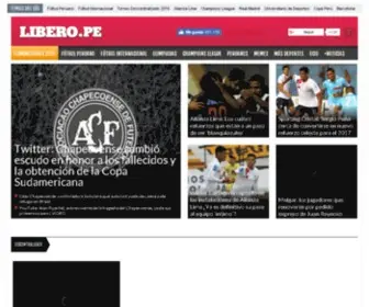 Libero.com.pe(Las últimas noticias de) Screenshot