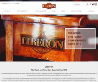 Liberon.co.uk Screenshot