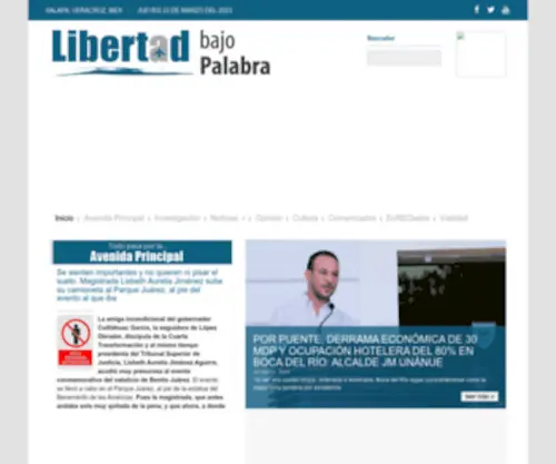 Libertadbajopalabra.com(Libertad Bajo Palabra) Screenshot