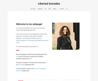 Libertadgonzalez.com(González) Screenshot