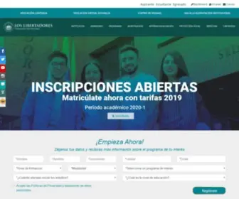 Libertadores.edu.co(Fundaci) Screenshot