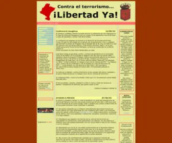 Libertadya.org(Libertad Ya) Screenshot